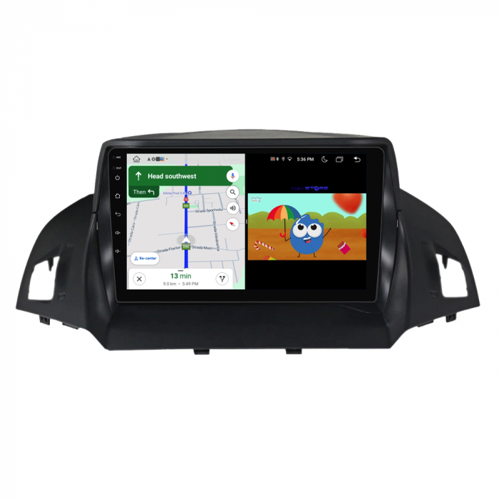 Navigatie Dedicata Ford Kuga (2013 - 2017), 9 Inch, 6Gb Ram, 128Gb stocare, Carplay [4]