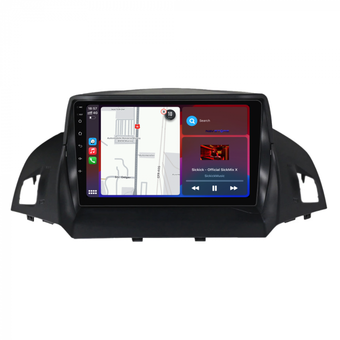 Navigatie Dedicata Ford Kuga (2013 - 2017), 9 Inch, 6Gb Ram, 128Gb stocare, Carplay [3]