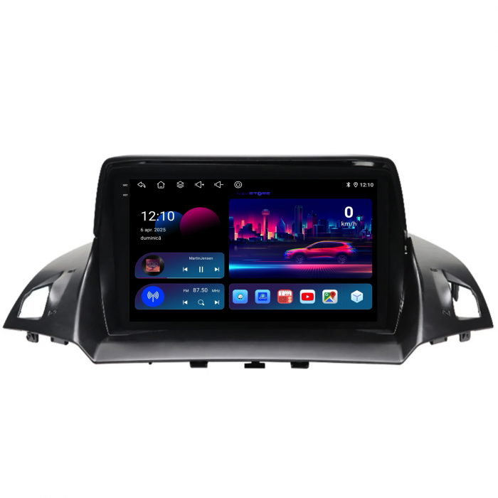 Navigatie Dedicata Ford Kuga (2013-2017), 9Inch, 6Gb Ram, 128Gb Stocare, Carplay [4]