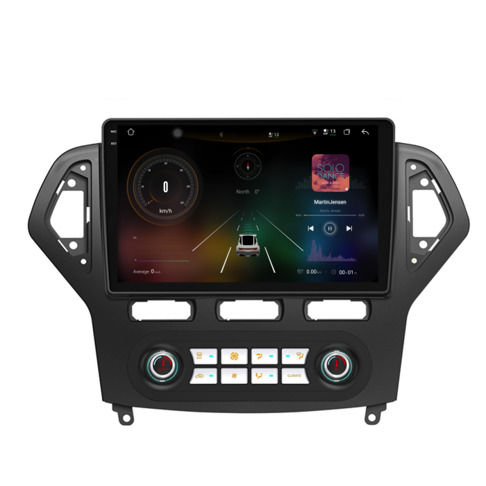 Navigatie Dedicata Ford Mondeo (2007-2014), 2K, 12Gb Ram, 256Gb Stocare, Carplay - Clima Automata [2]