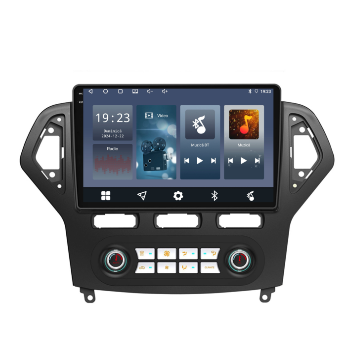 Navigatie Dedicata Ford Mondeo (2007-2014),QuadCore, 10Inch, 4Gb Ram, 64Gb Stocare, Carplay - Clima Automata [9]