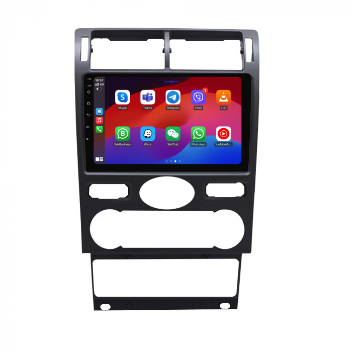 Navigatie Dedicata Ford Mondeo 3 (2000-2007), 9Inch, 2Gb Ram, 64Gb Stocare, Carplay [4]