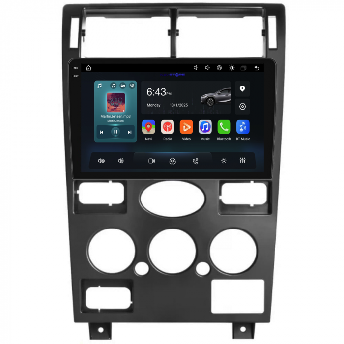 Navigatie Dedicata Ford Mondeo 3 (2000-2007),QuadCore, 9Inch, 4Gb Ram, 64Gb Stocare, Carplay [5]