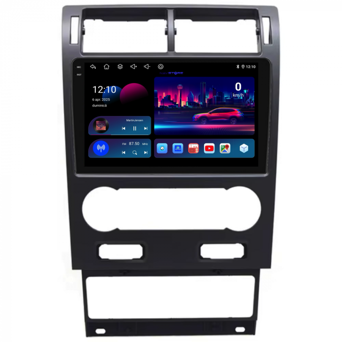 Navigatie Dedicata Ford Mondeo 3 (2000-2007),QuadCore, 9Inch, 4Gb Ram, 64Gb Stocare, Carplay [4]