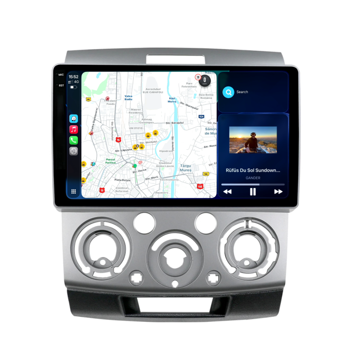 Navigatie Dedicata Ford Ranger (2005-2011),QuadCore, 9Inch, 4Gb Ram, 64Gb Stocare, Carplay [2]