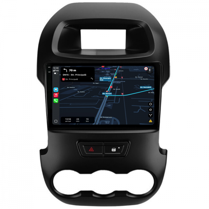 Navigatie Dedicata Ford Ranger (2012-2015),QuadCore, 9Inch, 4Gb Ram, 64Gb Stocare, Carplay [3]