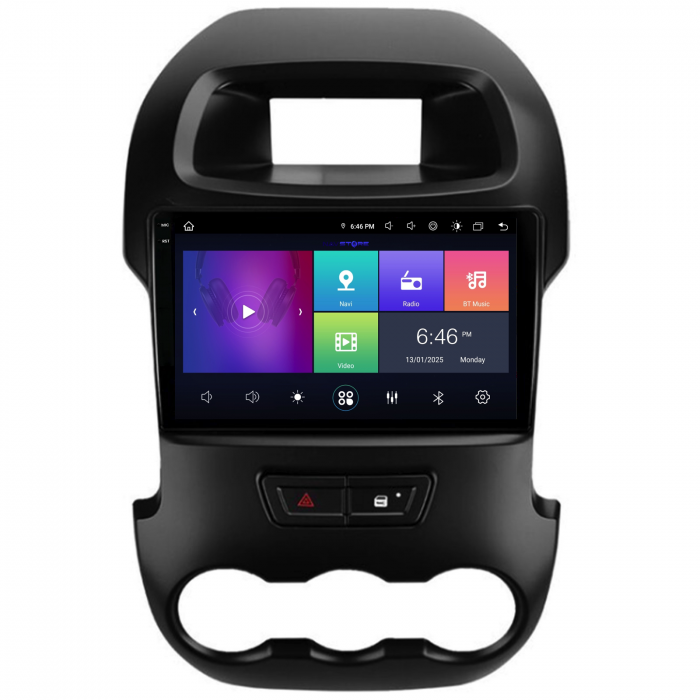 Navigatie Dedicata Ford Ranger (2012-2015),QuadCore, 9Inch, 4Gb Ram, 64Gb Stocare, Carplay [6]