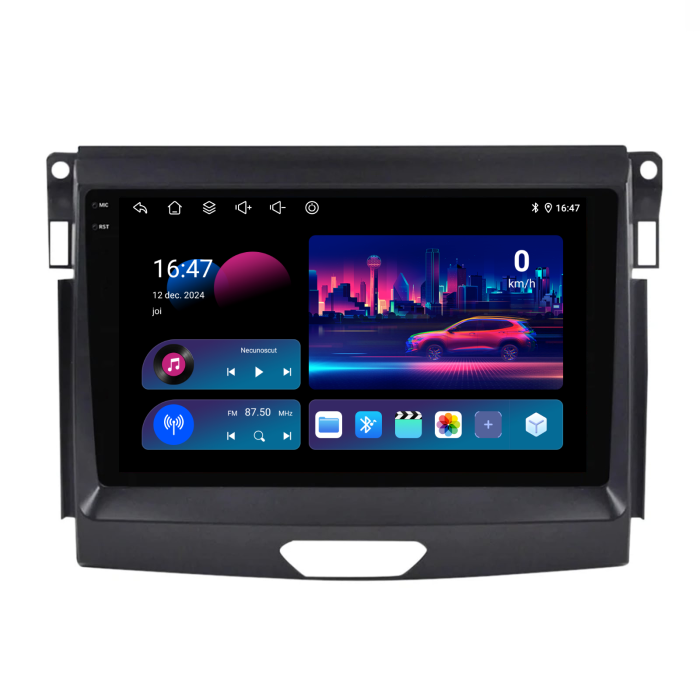 Navigatie Dedicata Ford Ranger (2015-2020), 9Inch, 4Gb Ram, 64Gb Stocare, Carplay [4]