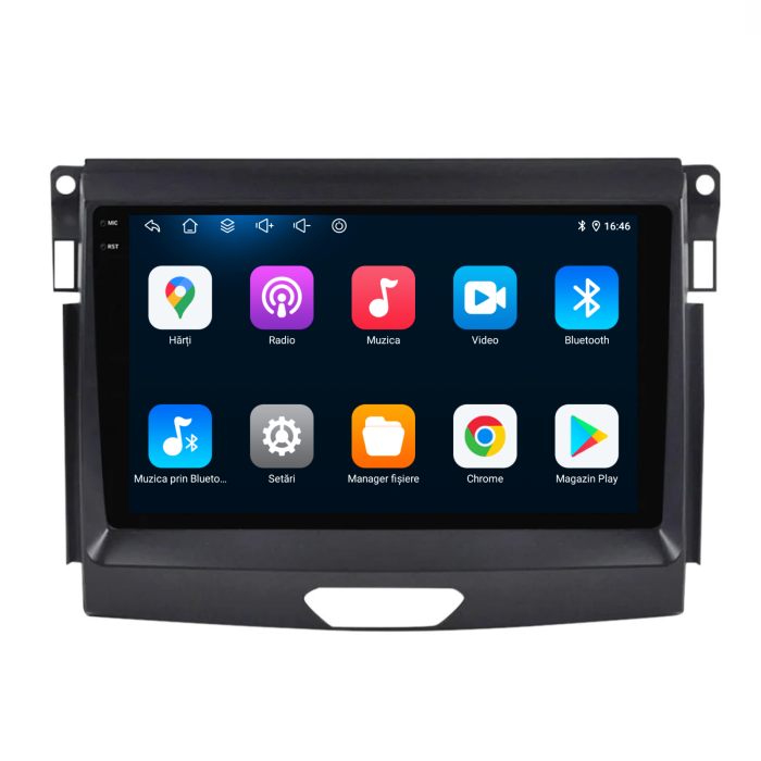 Navigatie Dedicata Ford Ranger (2015-2020), 9Inch, 6Gb Ram, 128Gb Stocare, Carplay [6]