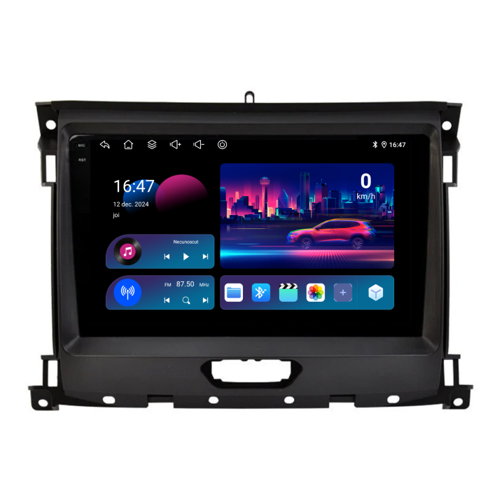 Navigatie Dedicata Ford Ranger (2015-2020), 9Inch, 6Gb Ram, 128Gb Stocare, Carplay [4]