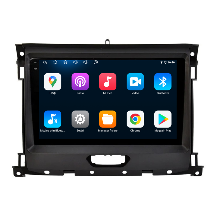 Navigatie Dedicata Ford Ranger (2015-2020),QuadCore, 9Inch, 4Gb Ram, 64Gb Stocare, Carplay [6]