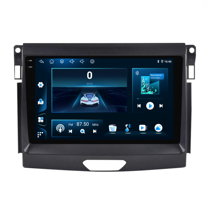 Navigatie Dedicata Ford Ranger (2015-2020),QuadCore, 9Inch, 4Gb Ram, 64Gb Stocare, Carplay [7]