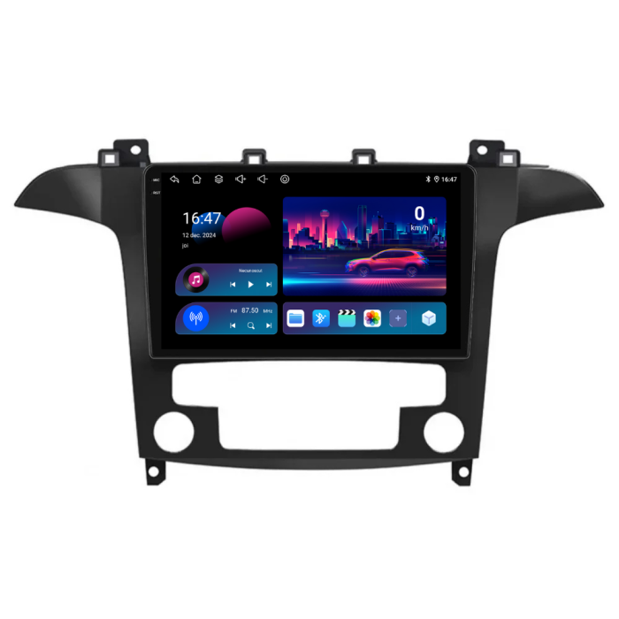 Navigatie Dedicata Ford S-Max (2006 - 2015), 9Inch, 2Gb Ram, 32Gb Stocare, Carplay, Clima automata [4]