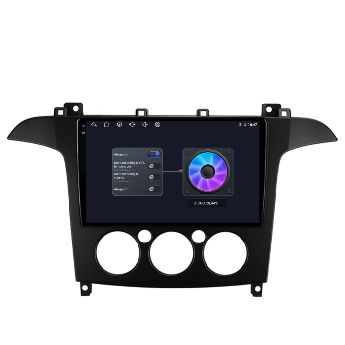 Navigatie Dedicata Ford S-Max (2006 - 2015), 9Inch, 2Gb Ram, 32Gb Stocare, Carplay, Clima manuala [8]