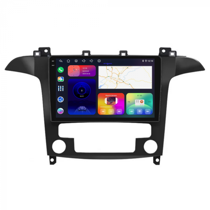 Navigatie Dedicata Ford S-Max (2006 - 2015), 9Inch, 2Gb Ram, 32Gb Stocare, Carplay, Clima automata [5]
