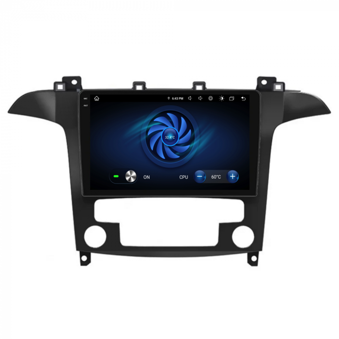 Navigatie Dedicata Ford S-Max (2006 - 2015), 9Inch, 2Gb Ram, 32Gb Stocare, Carplay, Clima automata [6]