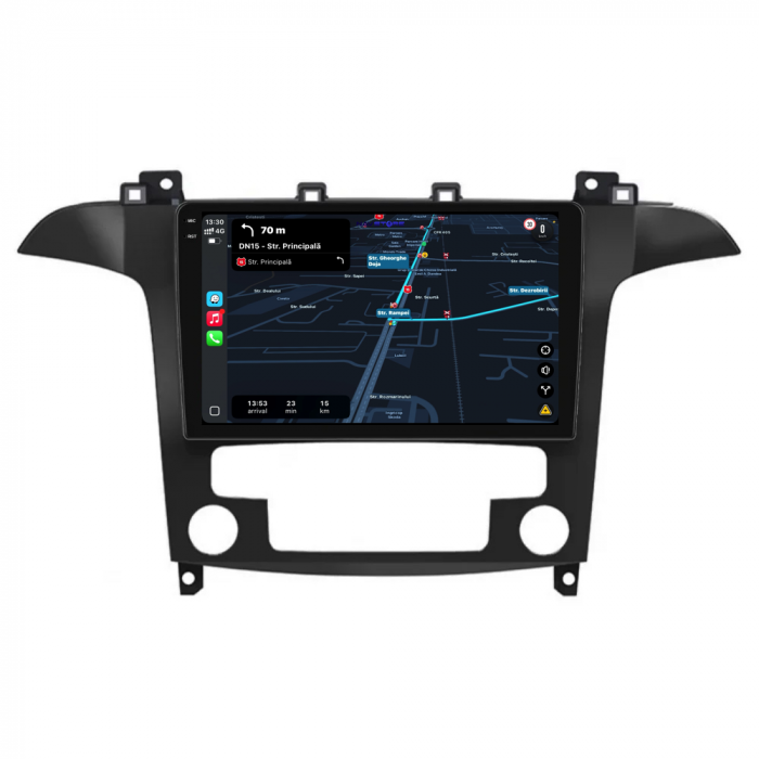 Navigatie Dedicata Ford S-Max (2006 - 2015), 9Inch, 2Gb Ram, 32Gb Stocare, Carplay, Clima automata [3]