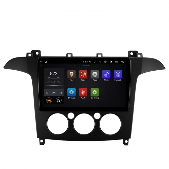 Navigatie Dedicata Ford S-Max (2006 - 2015), 9Inch, 4Gb Ram, 64Gb Stocare, Carplay, Clima manuala [5]
