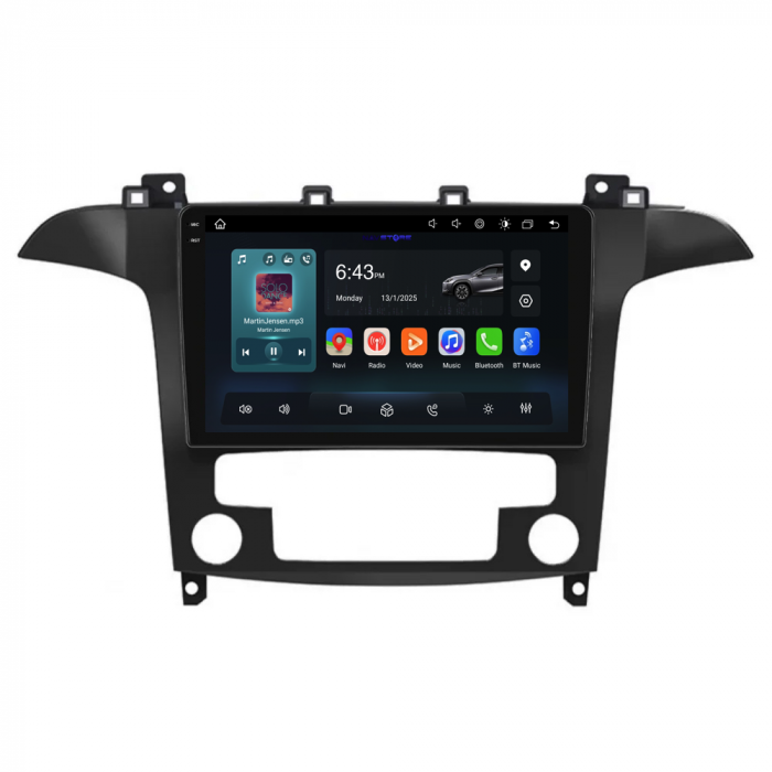 Navigatie Dedicata Ford S-Max (2006 - 2015),QuadCore, 9Inch, 4Gb Ram, 64Gb Stocare, Carplay, Clima automata [4]