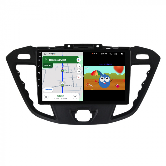 Navigatie Dedicata Ford Transit (2012 - 2018), 9 Inch, 4Gb Ram, 64Gb stocare, Carplay [5]