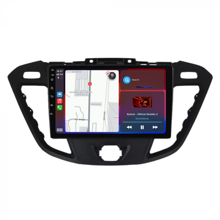 Navigatie Dedicata Ford Transit (2012 - 2018), 9 Inch, 4Gb Ram, 64Gb stocare, Carplay [3]