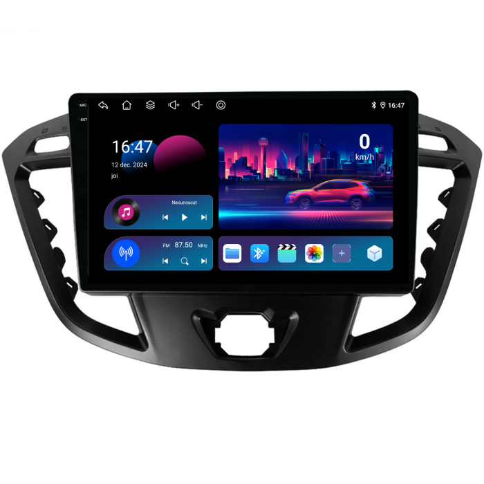 Navigatie Dedicata Ford Transit (2012-2018), 9Inch, 4Gb Ram, 64Gb Stocare, Carplay [4]
