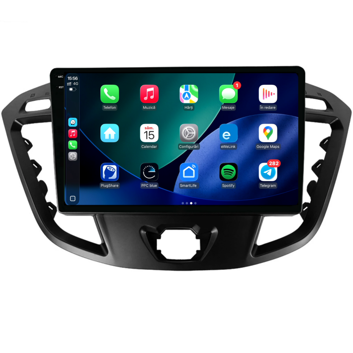 Navigatie Dedicata Ford Transit (2012-2018), 9Inch, 4Gb Ram, 64Gb Stocare, Carplay [3]