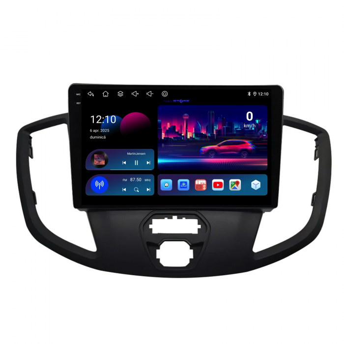 Navigatie Dedicata Ford Transit (2012-2018), 9Inch, 6Gb Ram, 128Gb Stocare, Carplay [4]