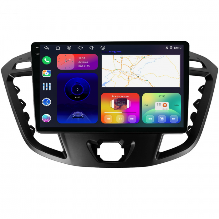 Navigatie Dedicata Ford Transit (2012-2018), 9Inch, 6Gb Ram, 128Gb Stocare, Carplay [5]