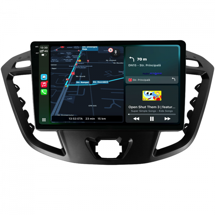 Navigatie Dedicata Ford Transit (2012-2018), 9Inch, 8Gb Ram, 256Gb Stocare, Carplay [2]