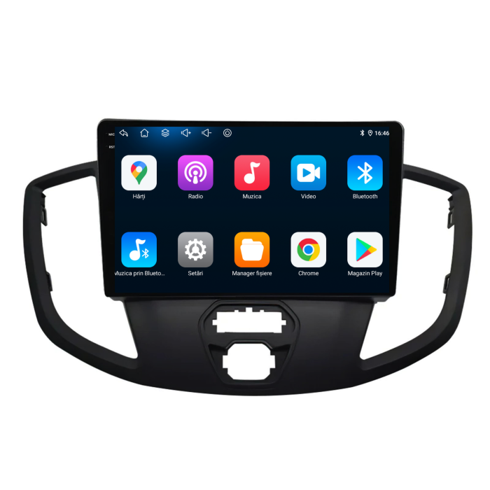 Navigatie Dedicata Ford Transit (2012-2018),QuadCore, 9Inch, 4Gb Ram, 64Gb Stocare, Carplay [5]