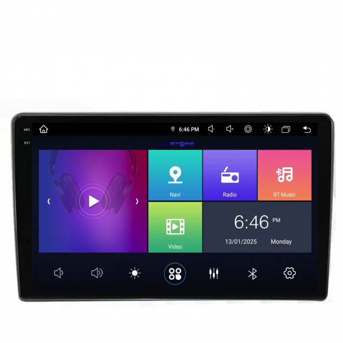 Navigatie Dedicata Ford Transit (2019-2025),QuadCore, 10Inch, 4Gb Ram, 64Gb Stocare, Carplay [6]