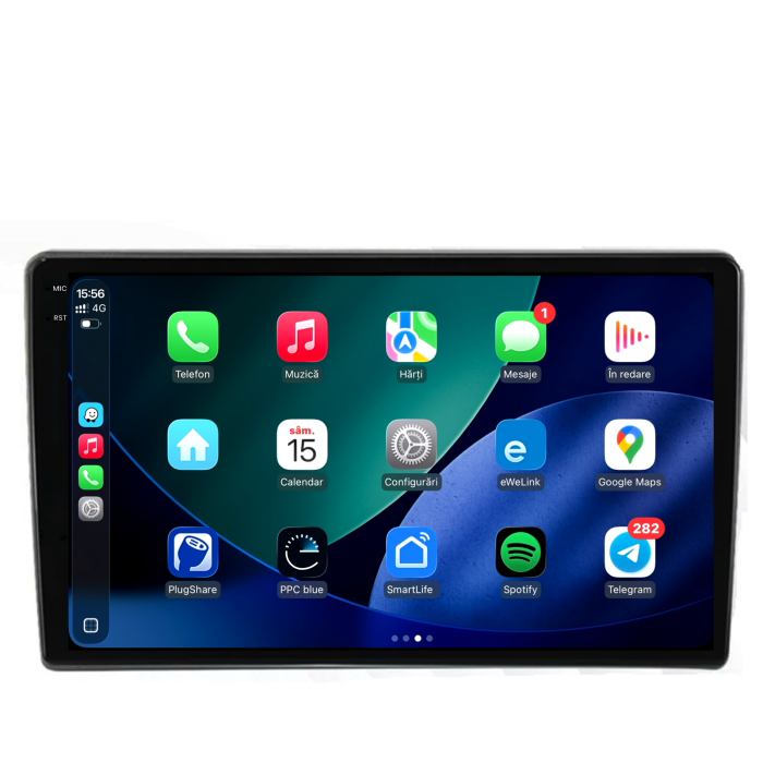 Navigatie Dedicata Ford Transit (2019-2025),QuadCore, 10Inch, 4Gb Ram, 64Gb Stocare, Carplay [3]