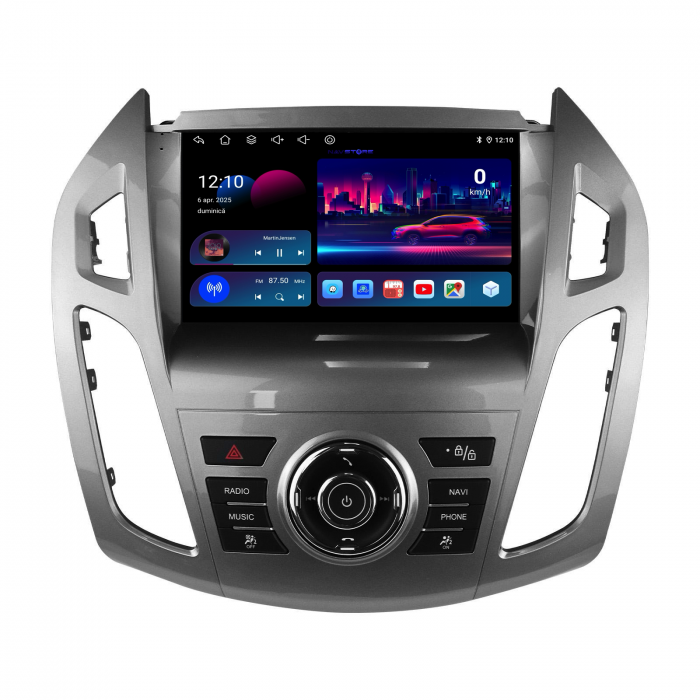 Navigatie Dedicata Ford Transit / Tourneo Connect (2013-2019), 9Inch, 2Gb Ram, 32Gb Stocare, Carplay [4]