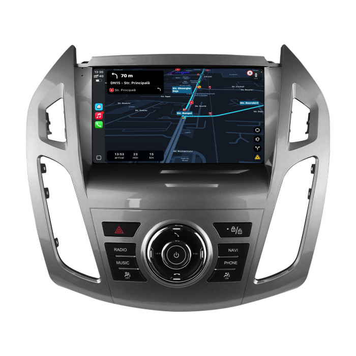 Navigatie Dedicata Ford Transit / Tourneo Connect (2013-2019), 9Inch, 2Gb Ram, 32Gb Stocare, Carplay [3]