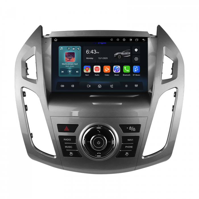 Navigatie Dedicata Ford Transit / Tourneo Connect (2013-2019), 9Inch, 2Gb Ram, 32Gb Stocare, Carplay [5]