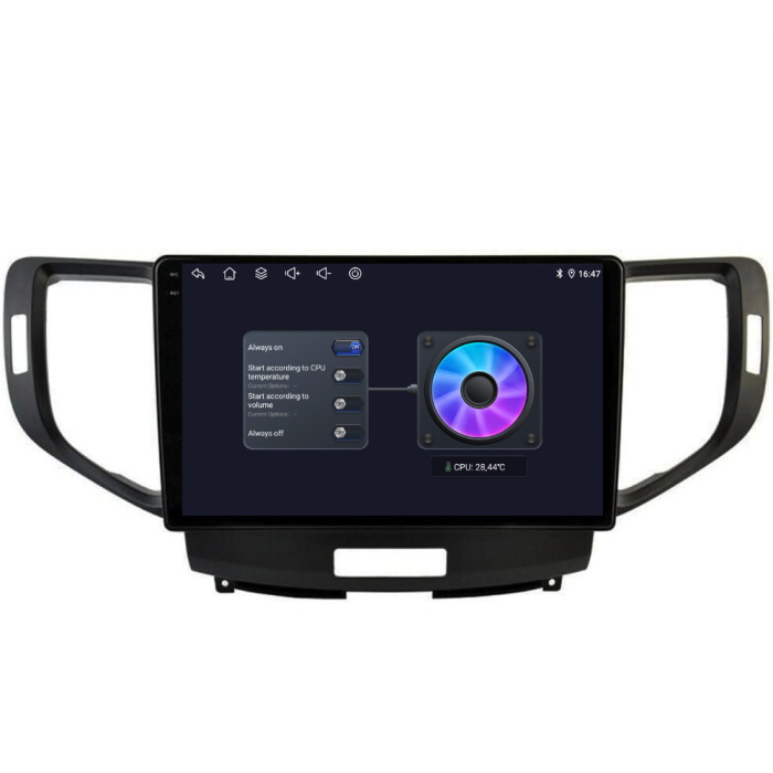 Navigatie Dedicata Honda Accord (2008-2012), 2K, 12Gb Ram, 256Gb Stocare, Carplay [6]