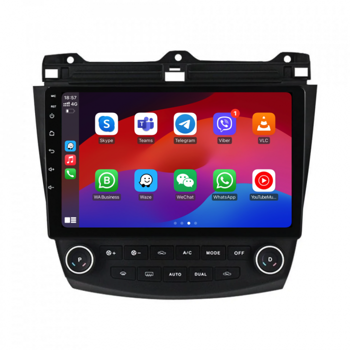 Navigatie Dedicata Honda Accord VII (2003 - 2008), 10Inch, 1Gb Ram, 32Gb Stocare, Carplay [4]
