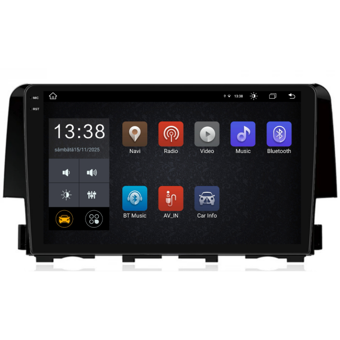 Navigatie Dedicata Honda Civic (2015-2021), 2K, 4Gb Ram, 64Gb Stocare, Carplay [4]