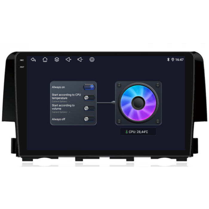 Navigatie Dedicata Honda Civic (2015-2021), 2K, 4Gb Ram, 64Gb Stocare, Carplay [8]