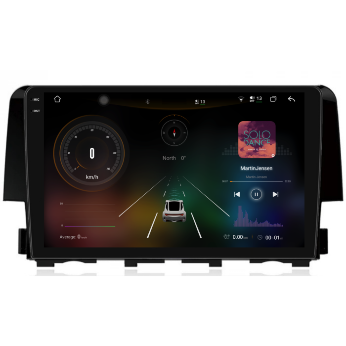 Navigatie Dedicata Honda Civic (2015-2021), 2K, 12Gb Ram, 256Gb Stocare, Carplay [2]