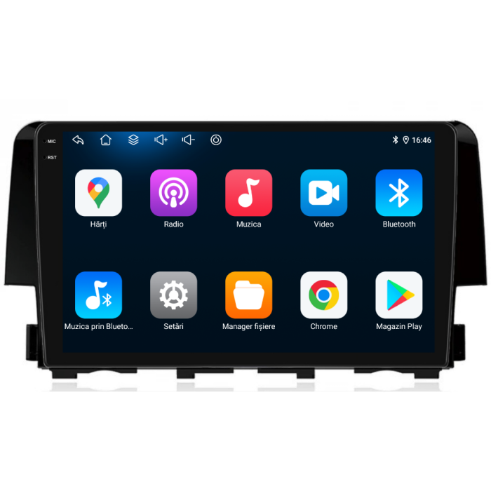 Navigatie Dedicata Honda Civic (2015-2021), 9Inch, 2Gb Ram, 32Gb Stocare, Carplay [5]