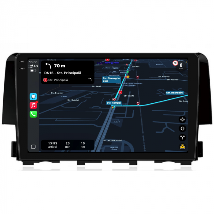 Navigatie Dedicata Honda Civic (2015-2021), 9Inch, 4Gb Ram, 64Gb Stocare, Carplay [3]