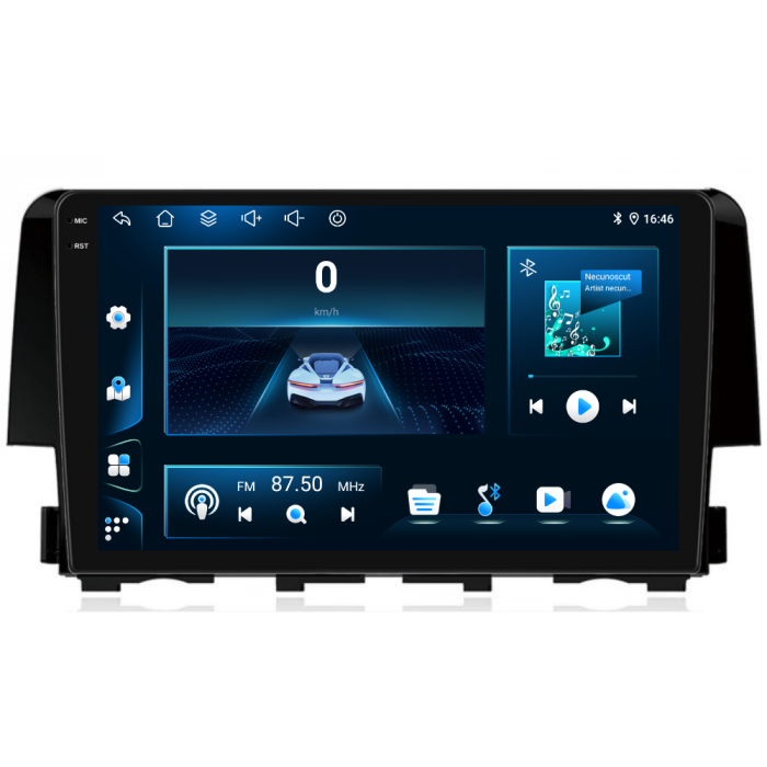Navigatie Dedicata Honda Civic (2015-2021), 9Inch, 6Gb Ram, 128Gb Stocare, Carplay [7]