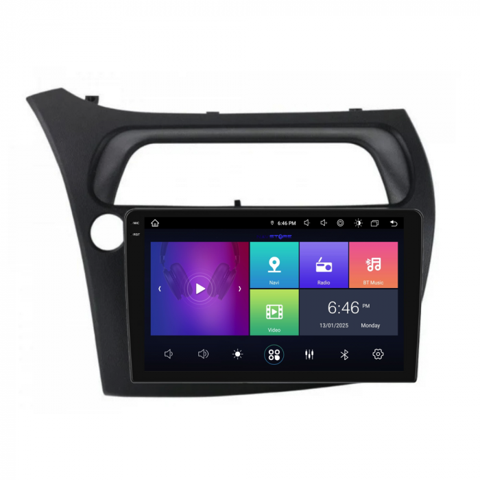 Navigatie Dedicata Honda Civic VII Hatchback (2006-2011), 9Inch, 4Gb Ram, 64Gb Stocare, Carplay [7]