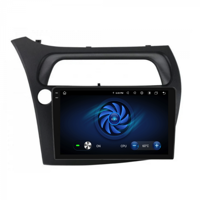 Navigatie Dedicata Honda Civic VII Hatchback (2006-2011), 9Inch, 4Gb Ram, 64Gb Stocare, Carplay [8]