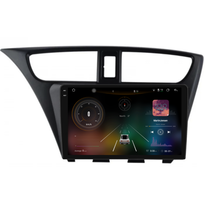 Navigatie Dedicata Honda Civic IX Hachback (2011-2017), 2K, 12Gb Ram, 256Gb Stocare, Carplay [2]