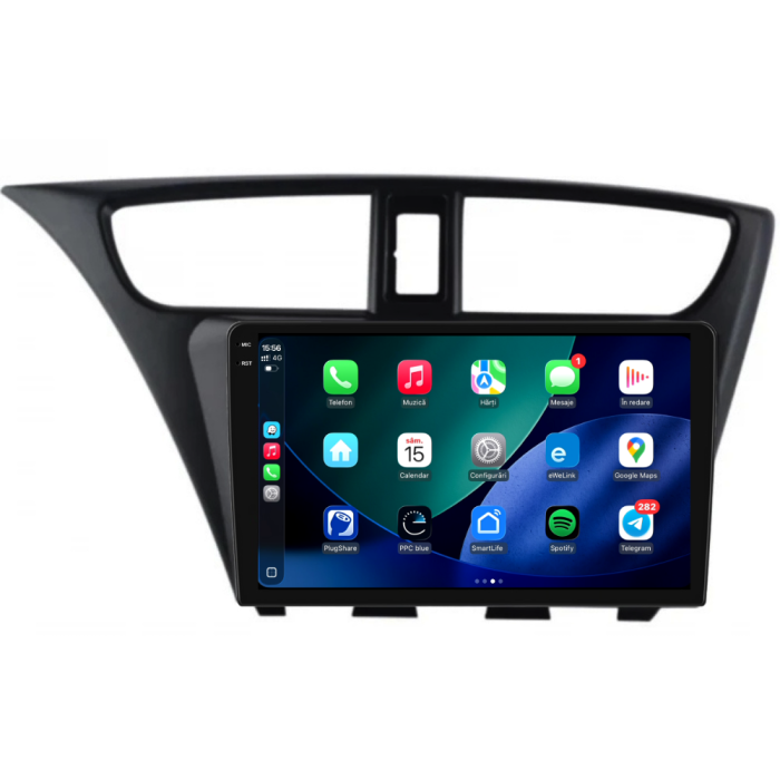 Navigatie Dedicata Honda Civic IX Hachback (2011-2017), 2K, 12Gb Ram, 256Gb Stocare, Carplay [5]