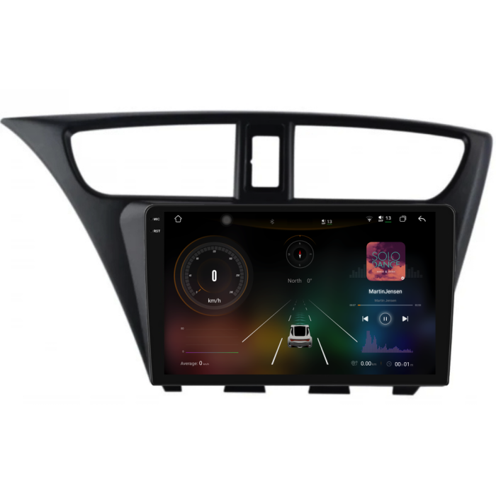 Navigatie Dedicata Honda Civic IX Hachback (2011-2017), 2K, 12Gb Ram, 256Gb Stocare, Carplay [2]