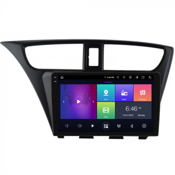 Navigatie Dedicata Honda Civic IX Hachback (2011-2017), 9Inch, 8Gb Ram, 256Gb Stocare, Carplay [8]